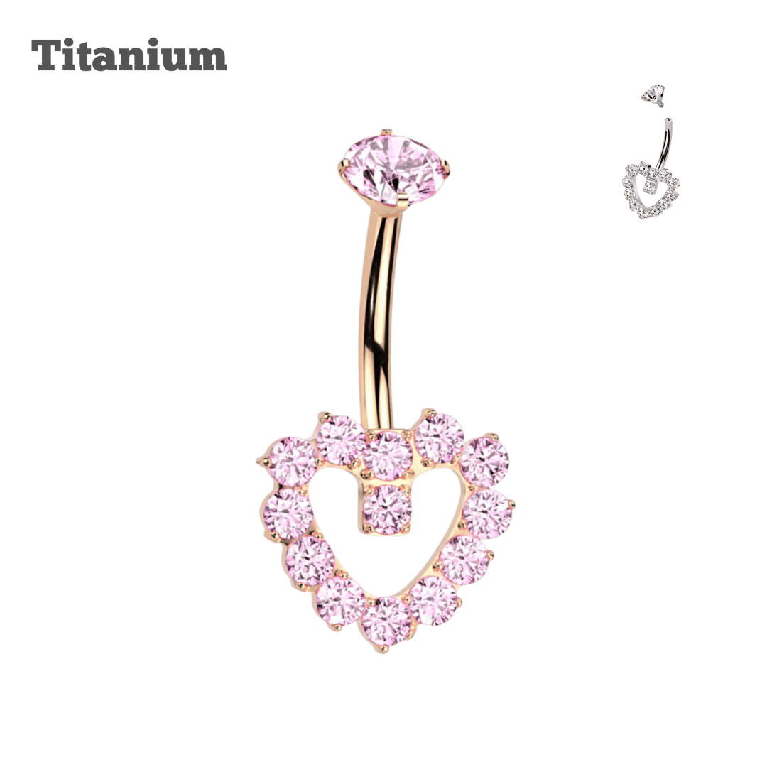 Titanium Pandora Belly Barbell