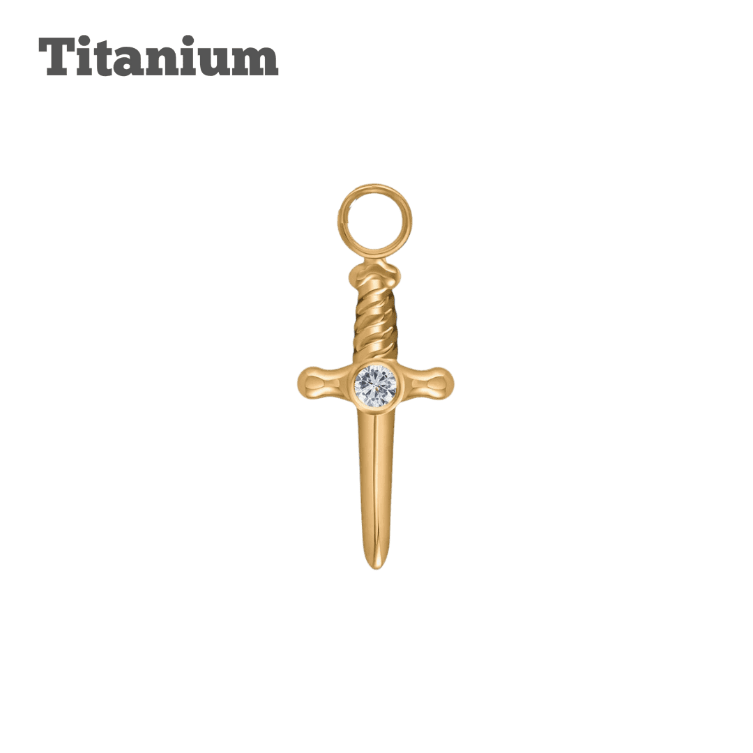 Titanium Bayonet Charm
