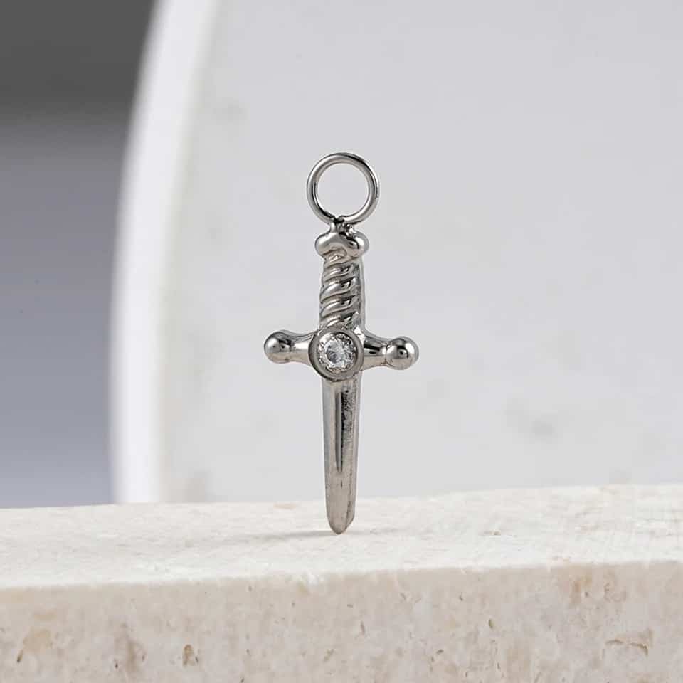 Titanium Bayonet Charm