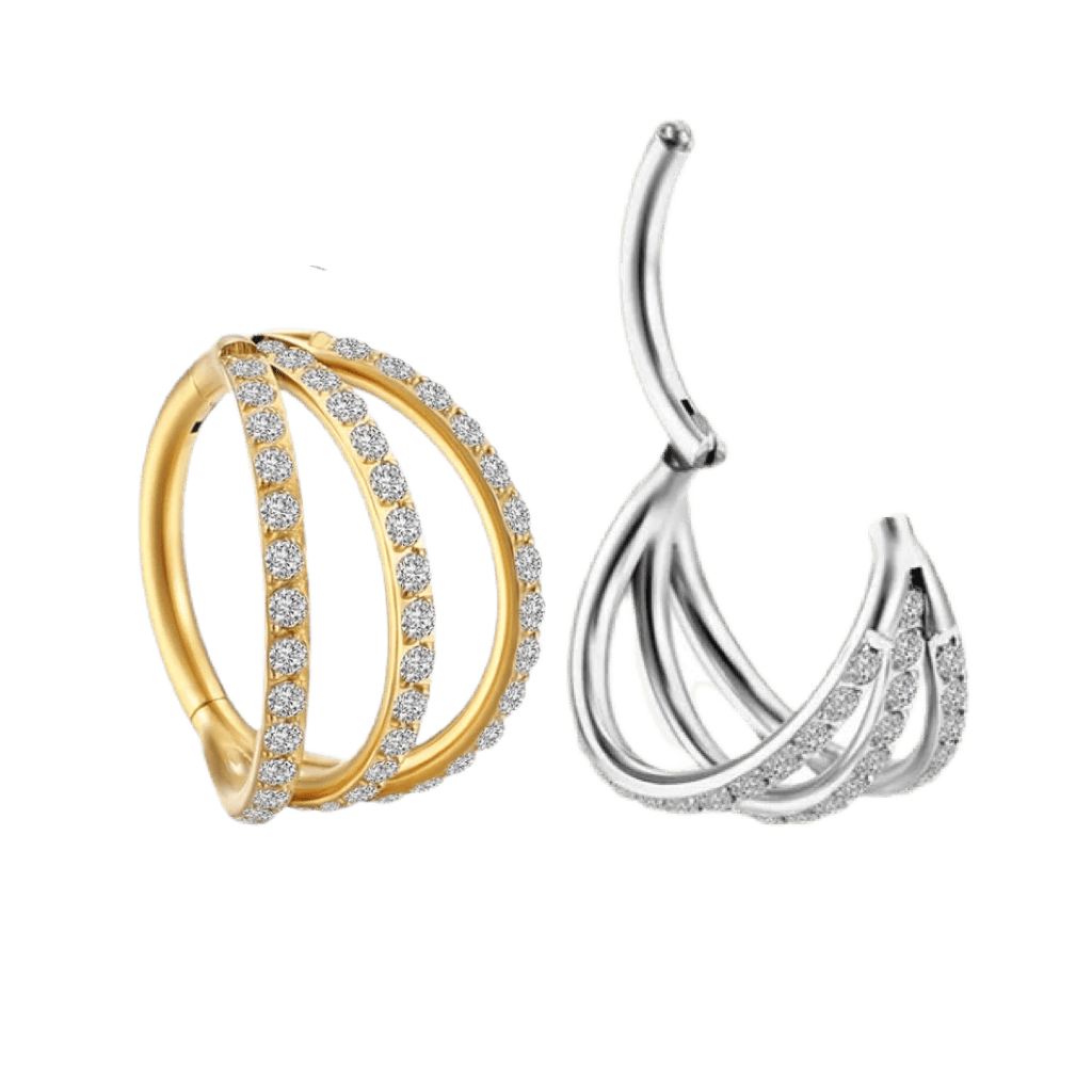 amaya hinged hoop jewelry