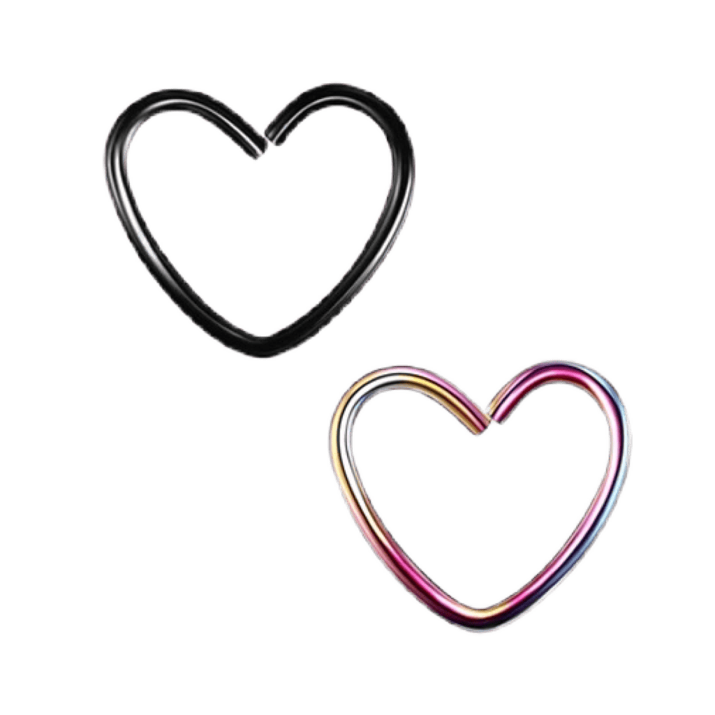 Plain Heart Seamless Hoop