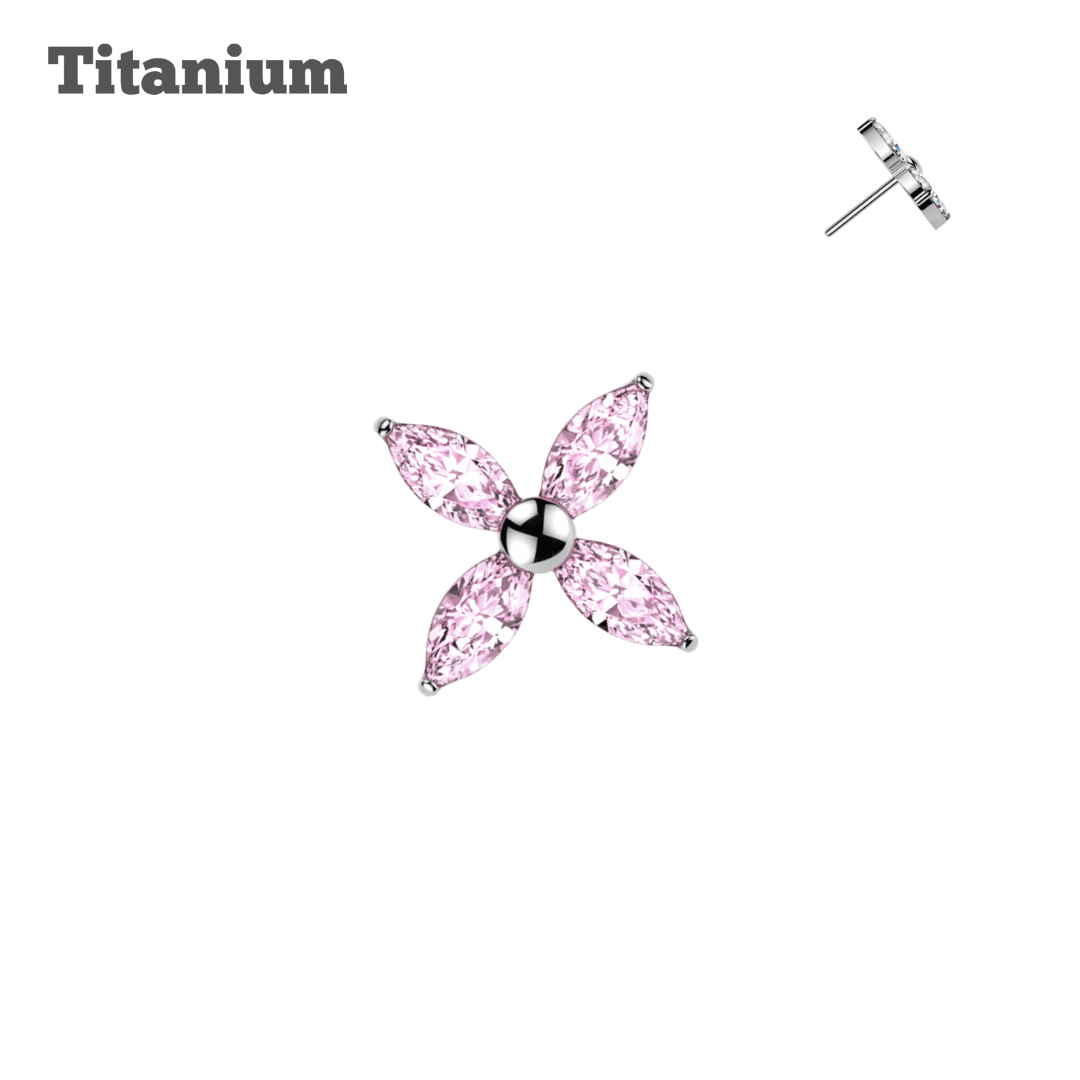 Titanium Analisa Threadless Top