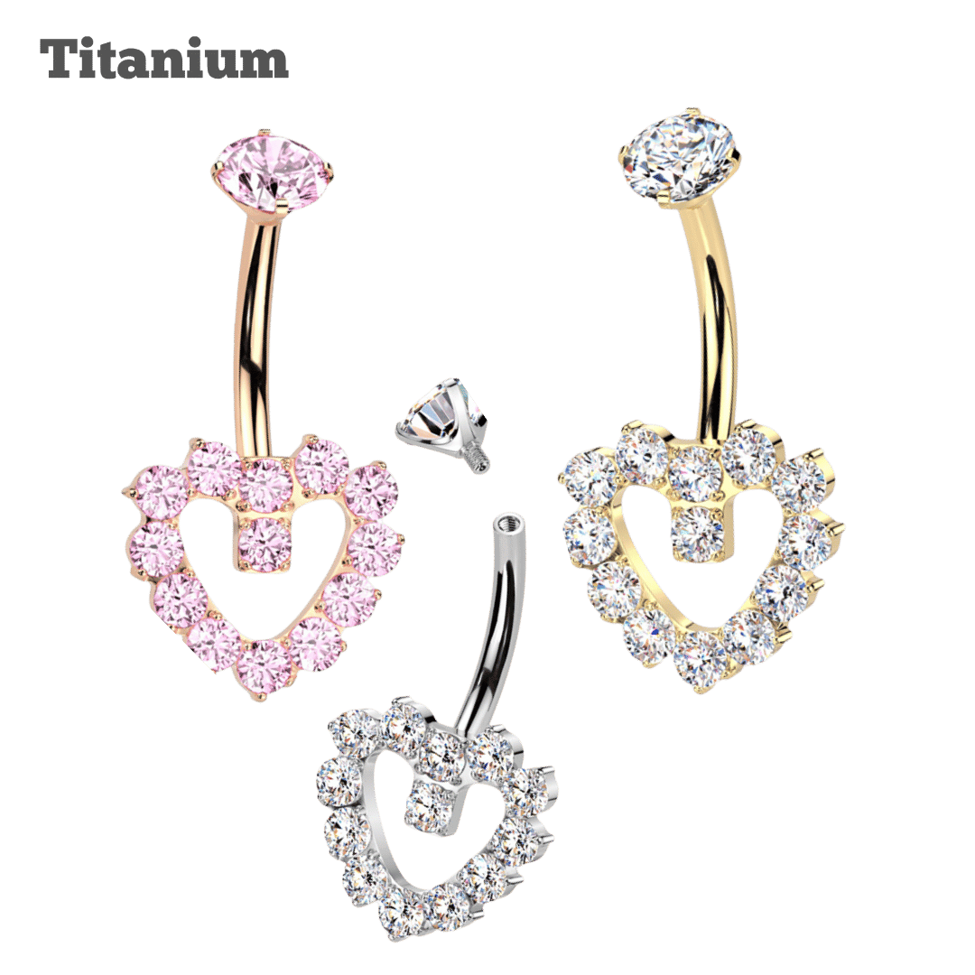 Titanium Pandora Belly Barbell