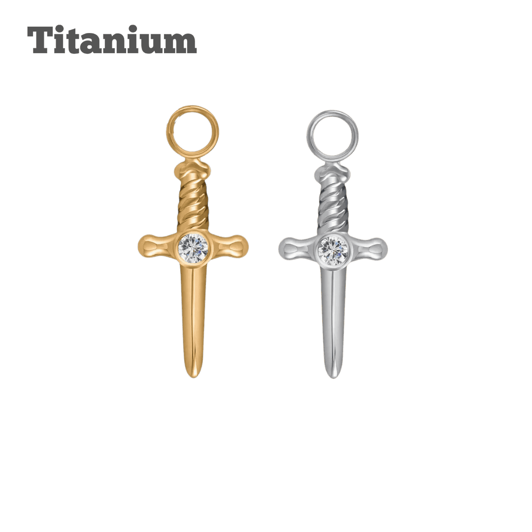 Titanium Bayonet Charm