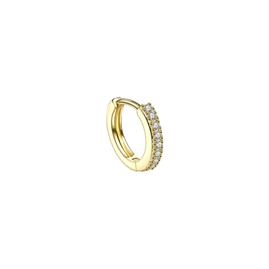 gold color arisa clicker hoop