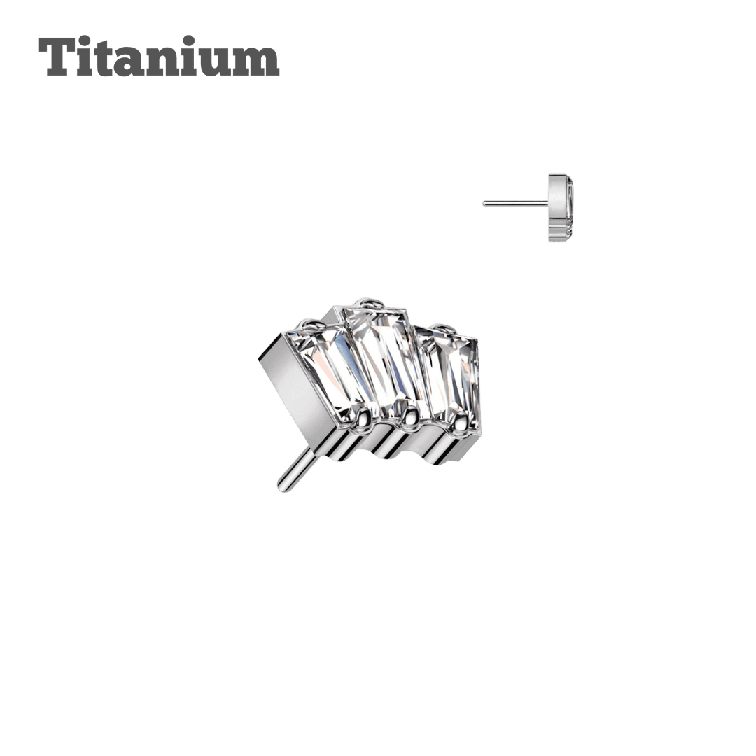 Tiara Titanium Threadless Top