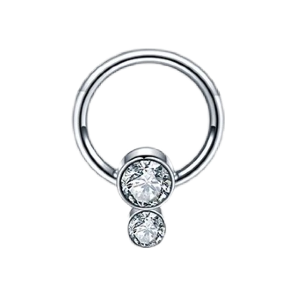 Aliya captive bead ring type jewelry